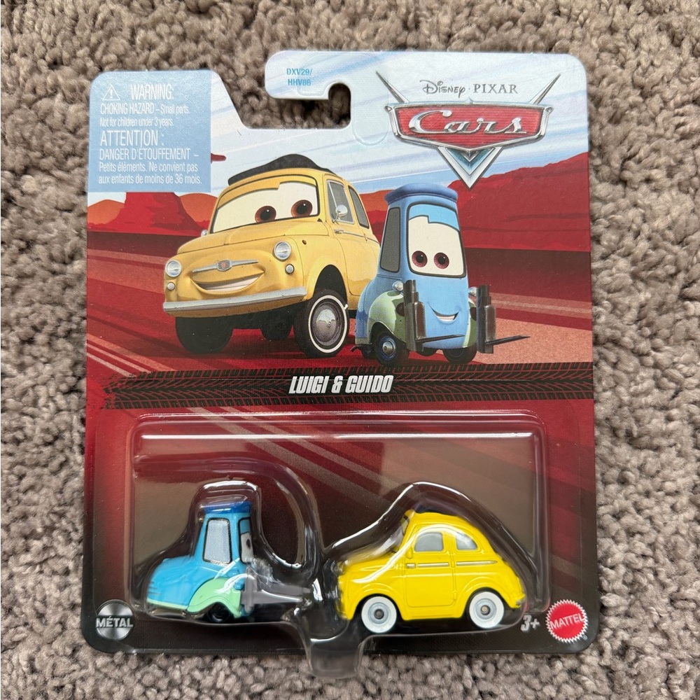 Disney Pixar Cars Luigi & Guido (2 pack) New 2026